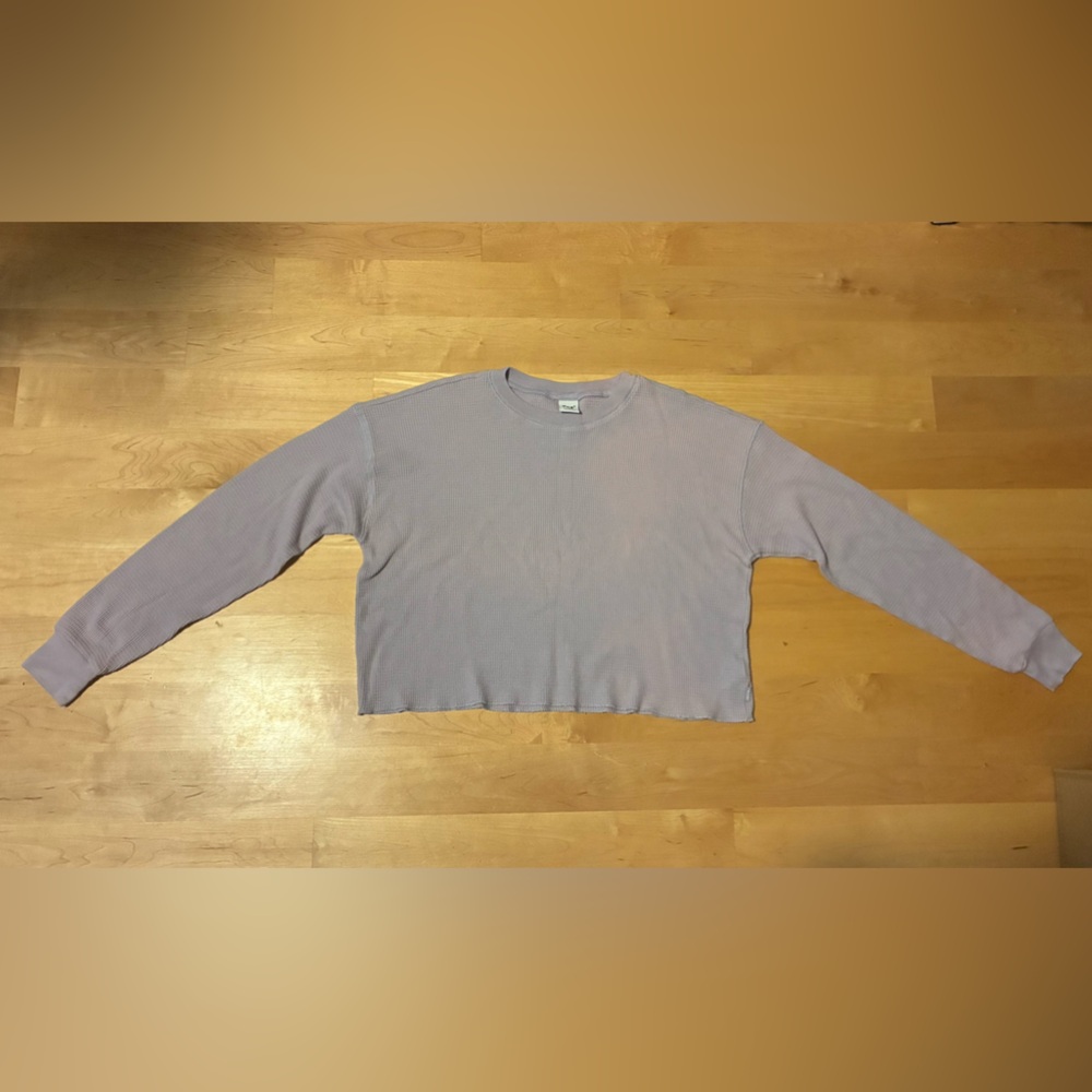 TNA Lavender Knit Long Sleeve